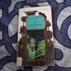 Vintage 1984 C.S. Lewis THE LAST BATTLE softcover Book